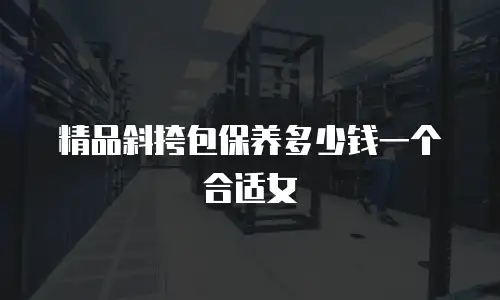 精品斜挎包保养多少钱一个合适女