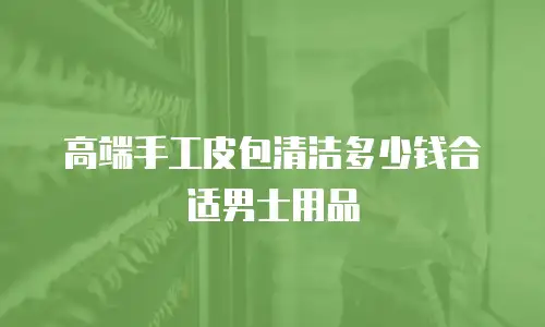 高端手工皮包清洁多少钱合适男士用品