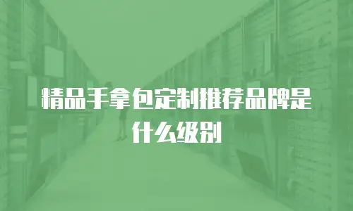 精品手拿包定制推荐品牌是什么级别