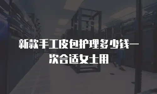 新款手工皮包护理多少钱一次合适女士用