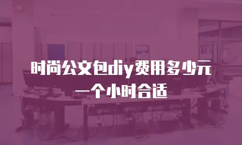 时尚公文包diy费用多少元一个小时合适