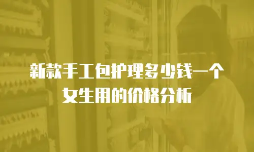 新款手工包护理多少钱一个女生用的价格分析