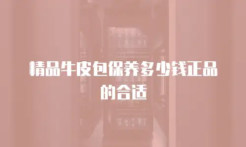 精品牛皮包保养多少钱正品的合适
