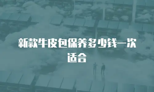 新款牛皮包保养多少钱一次适合