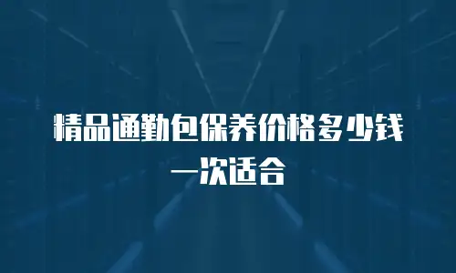 精品通勤包保养价格多少钱一次适合
