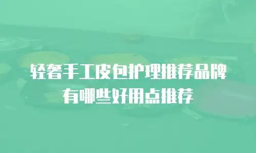 轻奢手工皮包护理推荐品牌有哪些好用点推荐