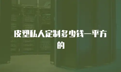 皮塑私人定制多少钱一平方的