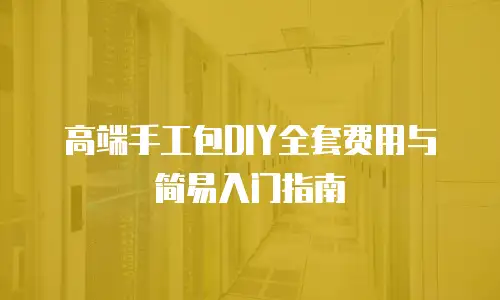 高端手工包DIY全套费用与简易入门指南