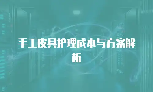 手工皮具护理成本与方案解析