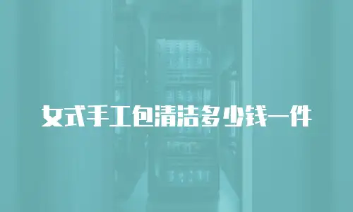 女式手工包清洁多少钱一件