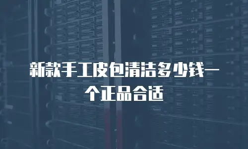 新款手工皮包清洁多少钱一个正品合适