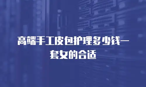 高端手工皮包护理多少钱一套女的合适