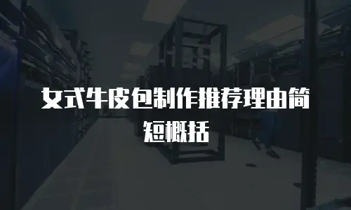 女式牛皮包制作推荐理由简短概括