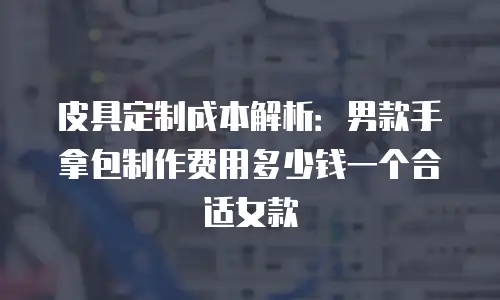 皮具定制成本解析：男款手拿包制作费用多少钱一个合适女款