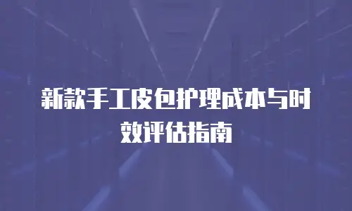 新款手工皮包护理成本与时效评估指南