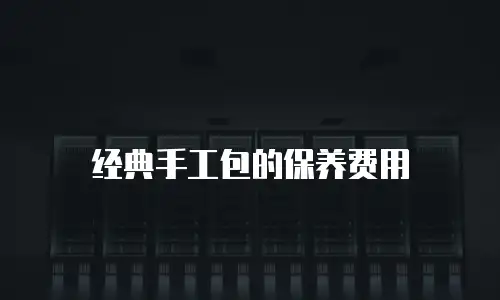 经典手工包的保养费用