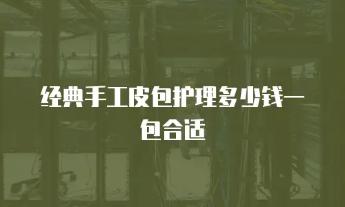 经典手工皮包护理多少钱一包合适