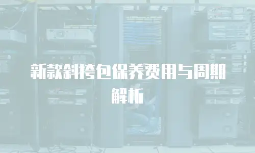 新款斜挎包保养费用与周期解析