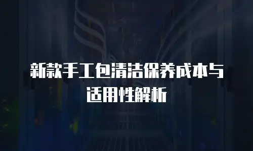 新款手工包清洁保养成本与适用性解析