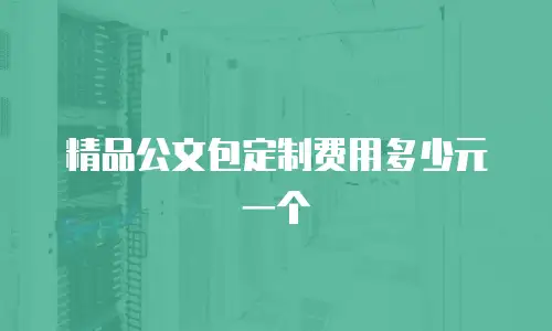精品公文包定制费用多少元一个