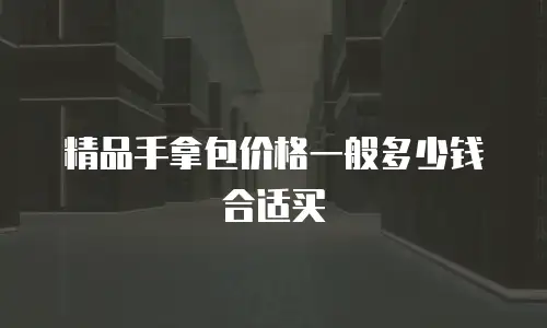 精品手拿包价格一般多少钱合适买