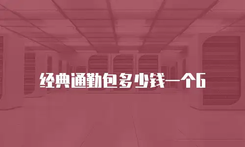 经典通勤包多少钱一个G