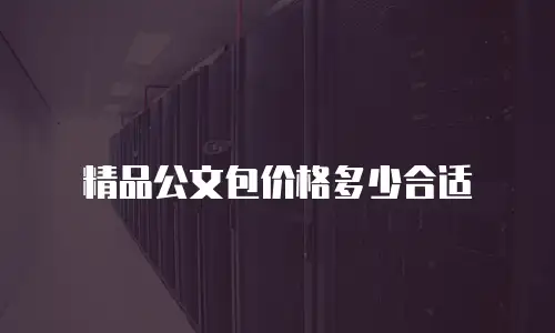 精品公文包价格多少合适