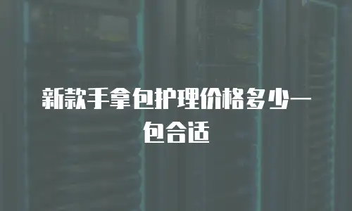 新款手拿包护理价格多少一包合适