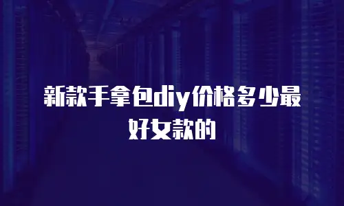 新款手拿包diy价格多少最好女款的