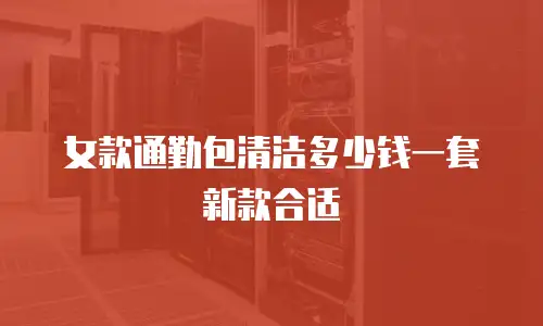 女款通勤包清洁多少钱一套新款合适