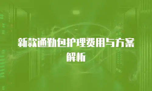 新款通勤包护理费用与方案解析