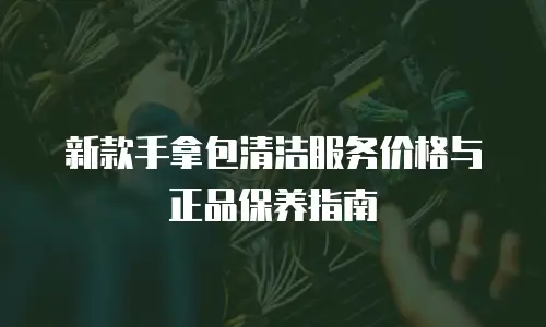 新款手拿包清洁服务价格与正品保养指南