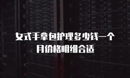 女式手拿包护理多少钱一个月价格明细合适