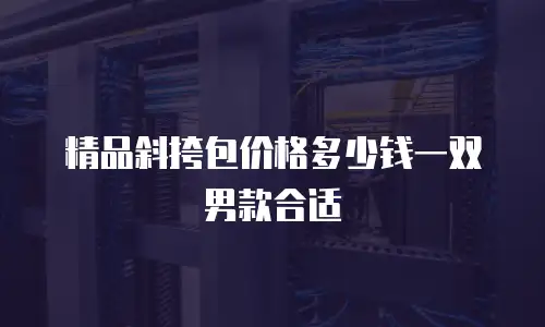 精品斜挎包价格多少钱一双男款合适