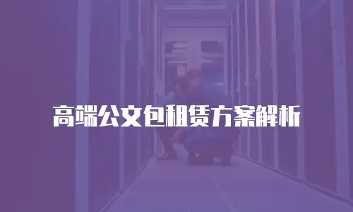 高端公文包租赁方案解析