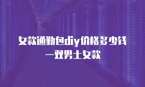 女款通勤包diy价格多少钱一双男士女款
