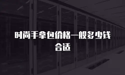 时尚手拿包价格一般多少钱合适