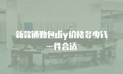 新款通勤包diy价格多少钱一件合适