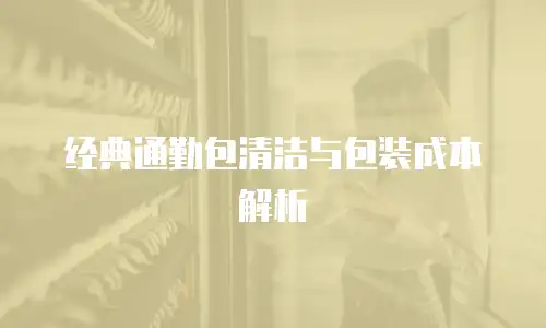 经典通勤包清洁与包装成本解析