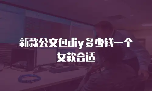 新款公文包diy多少钱一个女款合适