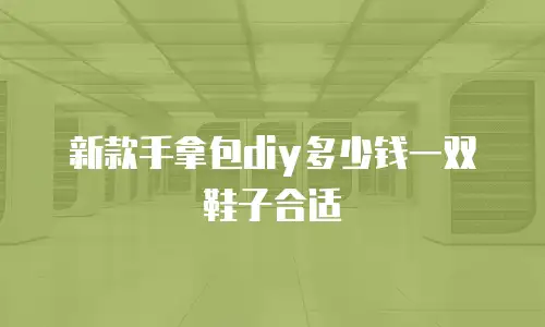 新款手拿包diy多少钱一双鞋子合适