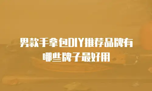 男款手拿包DIY推荐品牌有哪些牌子最好用