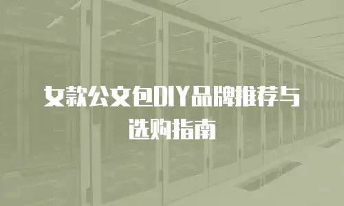 女款公文包DIY品牌推荐与选购指南