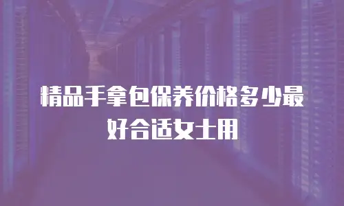 精品手拿包保养价格多少最好合适女士用