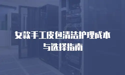 女款手工皮包清洁护理成本与选择指南