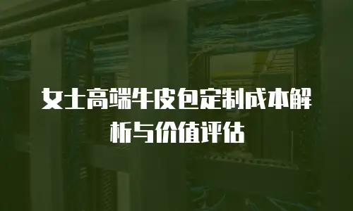 女士高端牛皮包定制成本解析与价值评估