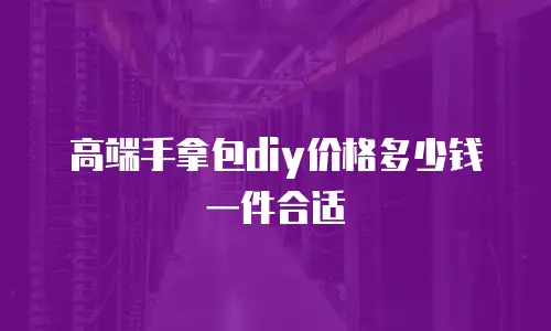 高端手拿包diy价格多少钱一件合适