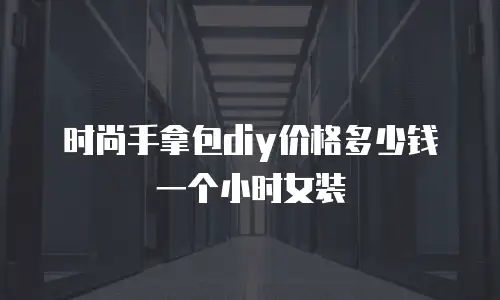 时尚手拿包diy价格多少钱一个小时女装