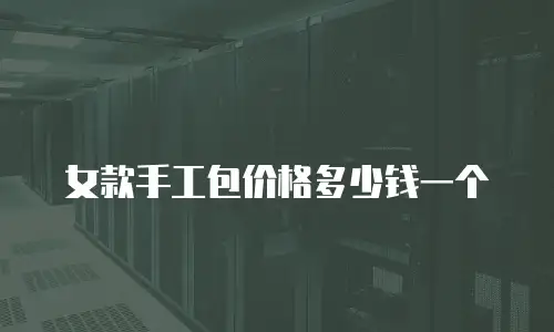 女款手工包价格多少钱一个