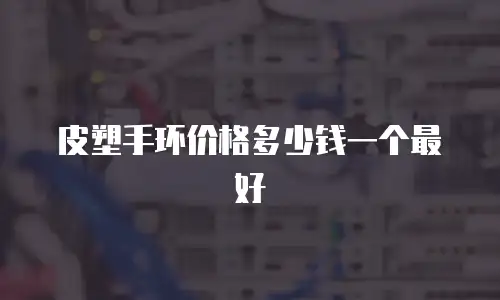 皮塑手环价格多少钱一个最好